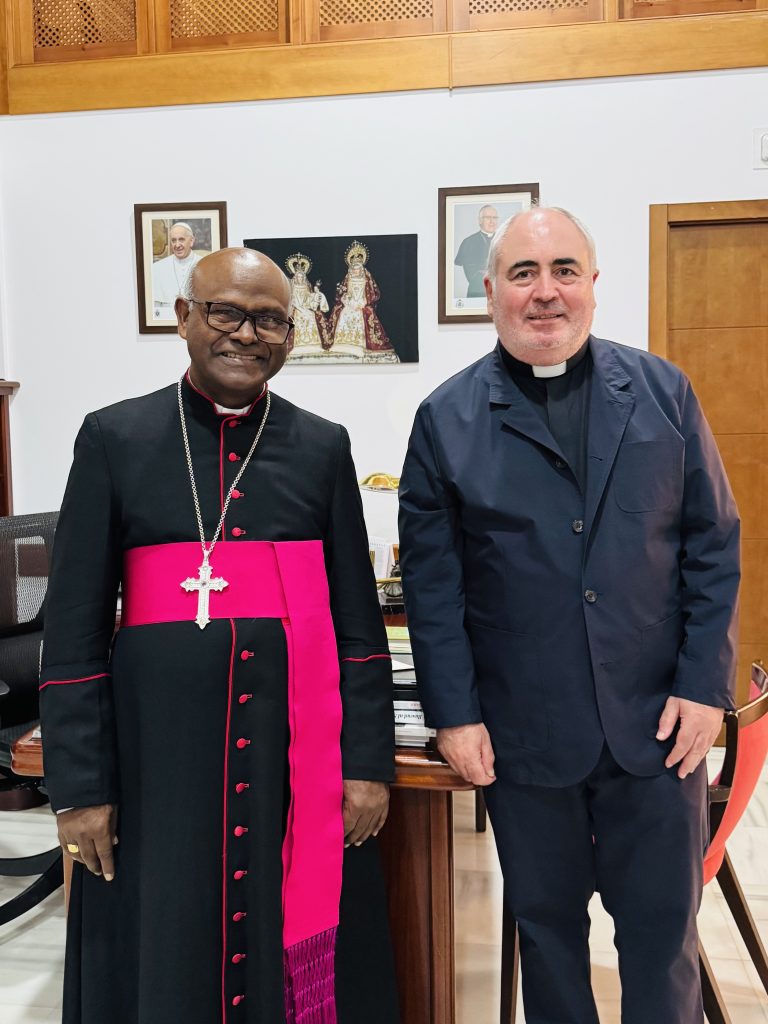 Monseñor Silvestre Ponnumuthan, obispo de la diócesis de Punalur (Kerala) en India. 25 de mayo de 2025