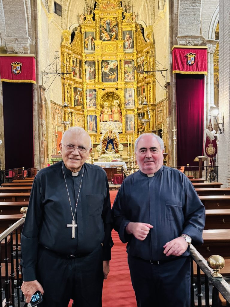 8. S.E. Don Balzazr Enrique, Cardenal Porras Cardozo, Arzobispo Emérito de Carecas, Venezuela. Visitó la Real Parroquia de Señoa Santa Ana el 27 de septiembre de 2025